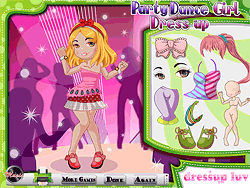 Party Dance Girl Dress Up