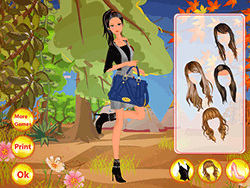 Dressup Tourist Girl