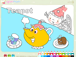 Colorful Teapot