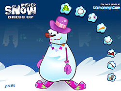 Senhor Neve Dressup