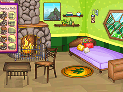 Декор комнаты в лесной хижине
