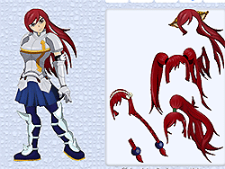 Erza Scarlet Requip 복장업