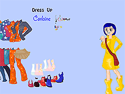 Coraline aankleden