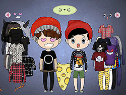 Dan and Phil Dress Up