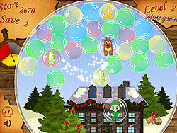 burbuja navideña