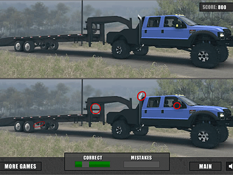 Spot the Differences: Ford F350