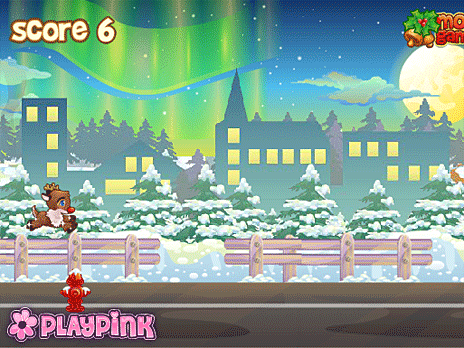 Rudolph's Christmas Sky Dash