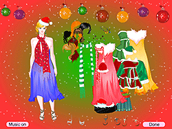 スイートガールのクリスマスドレスアップ