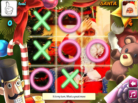 Tic Tac Toe di Babbo Natale