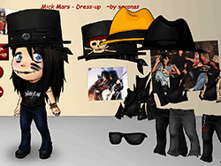 Aankleden: Mick Mars