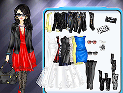 Kleider- und Jacken-Dressup